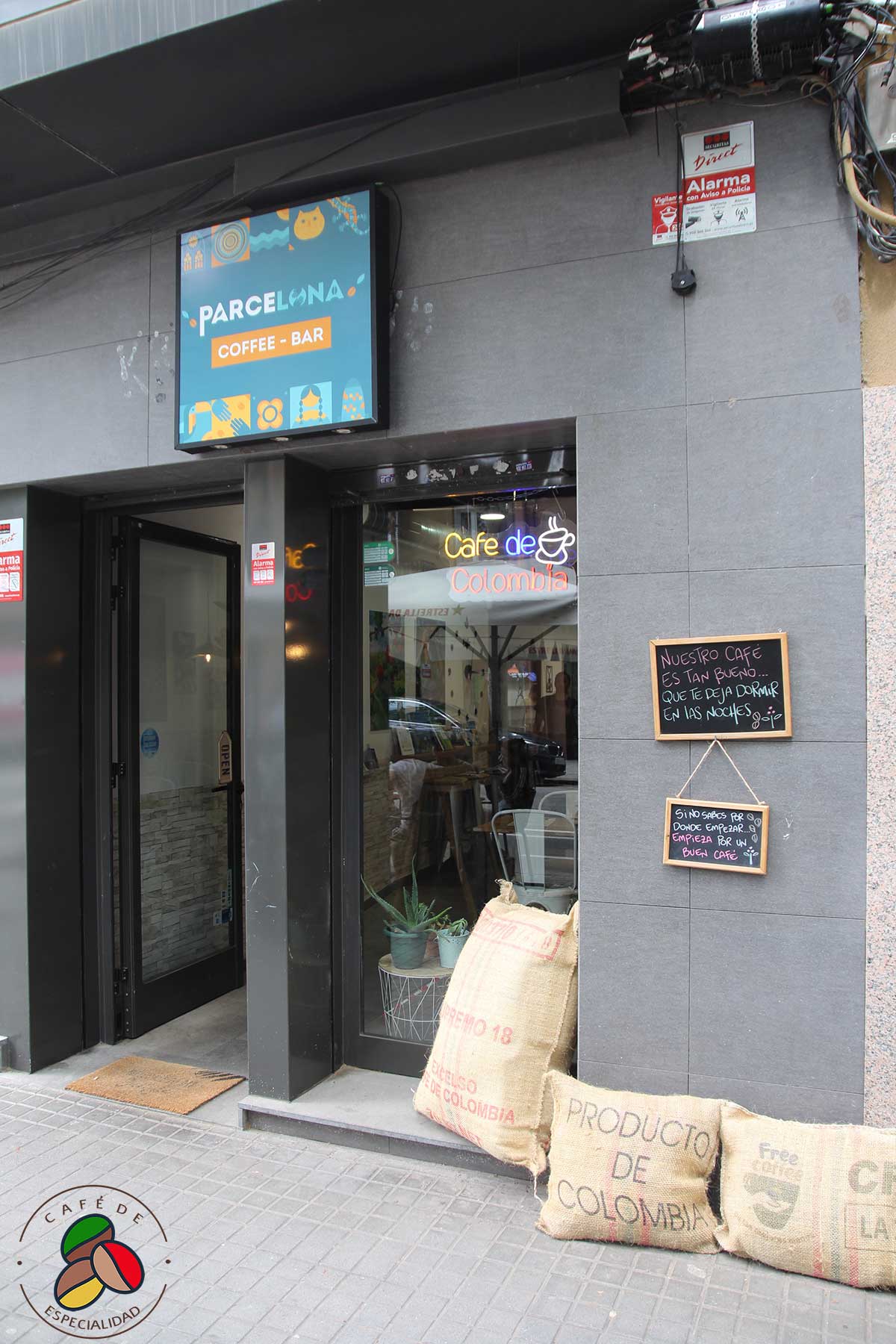 Parcelona, café de especialidad en el Poblenou